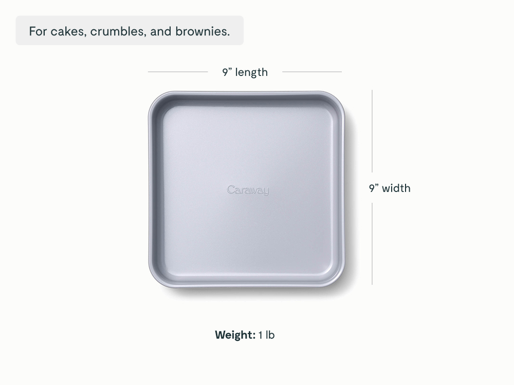 Non-Stick Ceramic Coated Square Baking Pan - Thumbnail 2