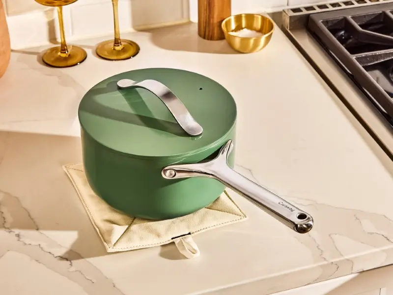 Sauce Pan - Sage - Lifestyle