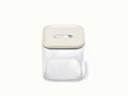 Medium Glass Airtight Container - Cream - Hero