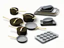 Ceramic Deluxe Cook & Bake Set - Black - Hero
