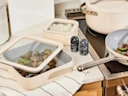 Large Storage Container - Cream - Lifestyle
