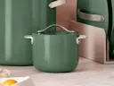 Ceramic Petite Cooker - Sage - On Counter