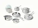 Sizzle and Steam Bundle - Stainless Steel - Hero