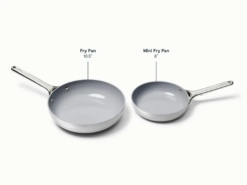 Fry Pan Duo - Gray - Detail