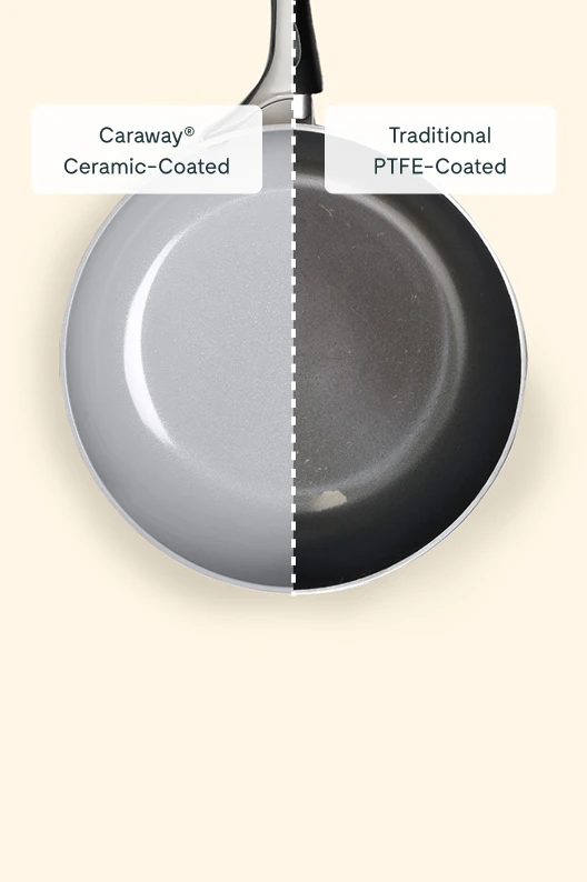Caraway Padella Antiaderente In Ceramica (2,7 Qt, 26,7 Cm), Atossica