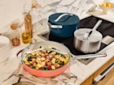 Glass Lid - Set of 3 - Ceramic Pan with Lid