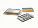 6 Piece Half Bakeware Set - Marigold - Hero