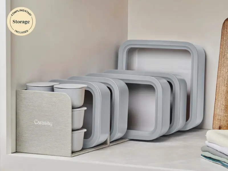 Food Storage Set - Gray - Complimentary Storage Included