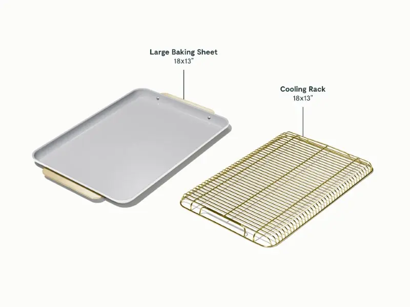 Baking Cooling Duo - White - Detail