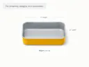 Small Rectangle Pan - Marigold - Detail