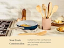 Utensil Set - FSC Birch Wood - NonToxic Lifestyle