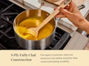 Sauce Pan - Stainless Steel - 5-Ply Lifestyle