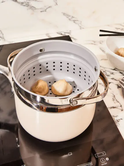 Stainless Steel Small Steamer - Hover