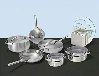 Sizzle Steam - Stainless Steel - Navigation Mobile