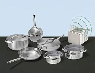 Sizzle Steam - Stainless Steel - Navigation Mobile