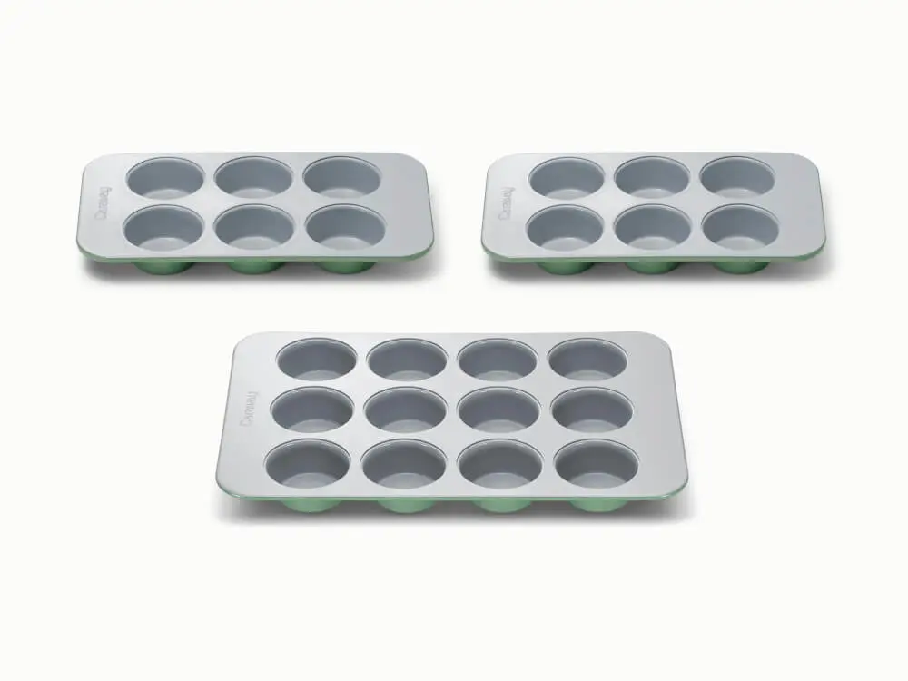 Muffin Pan Trio - Sage - Hero