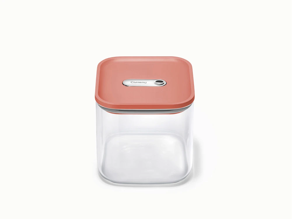 Medium Glass Airtight Container - Perracotta - Hero