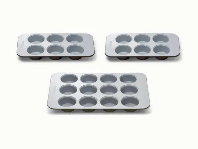 Muffin Pan Trio - Black - Hero