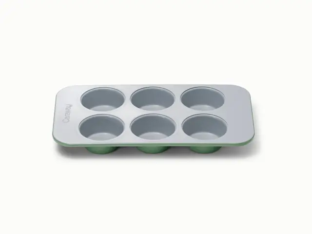 6 Cup Muffin Pan - Sage - Hero