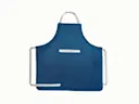 Linen Apron - Navy - Hero