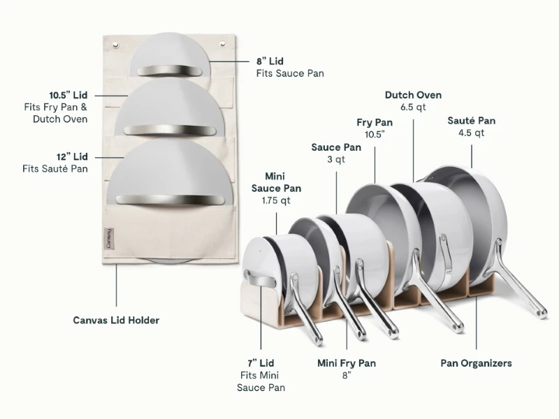 Deluxe Cookware Set - Gray - Detail