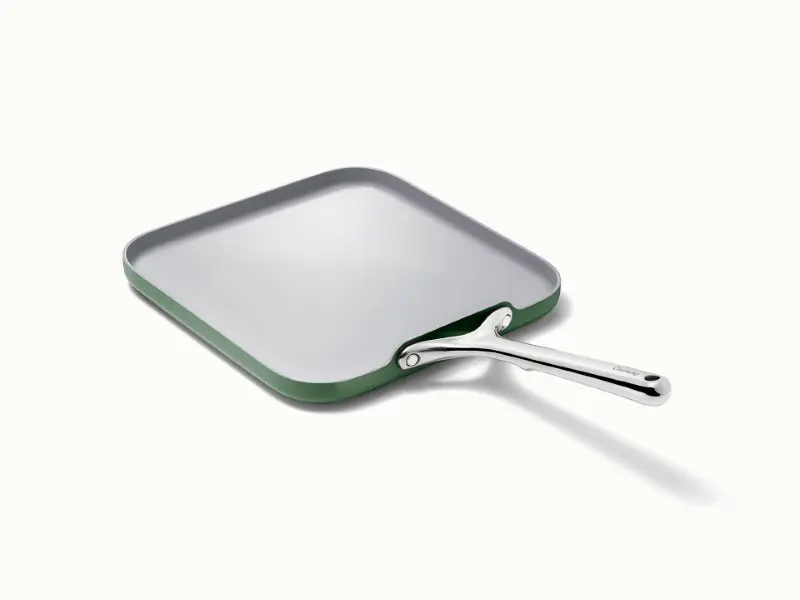 Square Griddle Pan - Sage - Hero