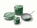 Ceramic Cookware+ Set - Sage - Hero