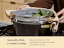 Large Steamer - Stainless Steel - Non-Stick Lifestyle
