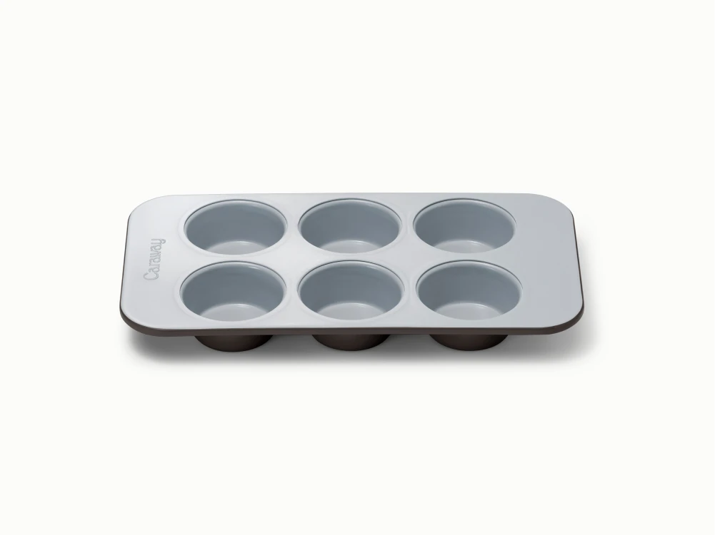 6 Cup Muffin Pan - Black - Hero