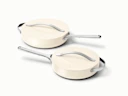 Saute Pan Duo - Cream - Hero