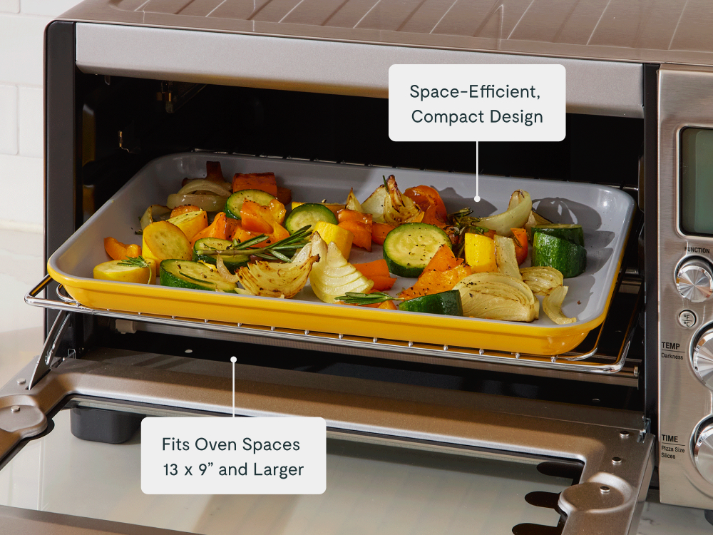 Small Baking Sheet - Marigold - Compact Lifestyle