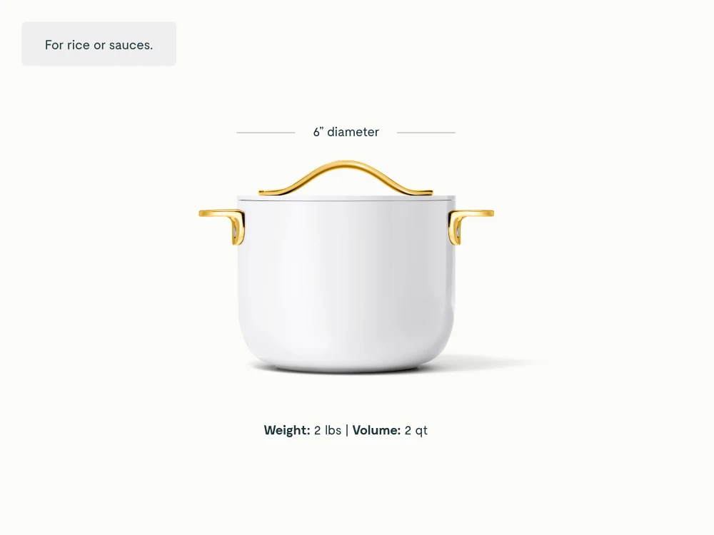 Ceramic Petite Cooker - White - Detail