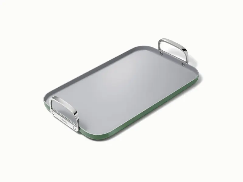 Double Burner Griddle - Sage - Hero