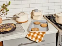Cookware and Bakeware Set - Cream - Making Cookies