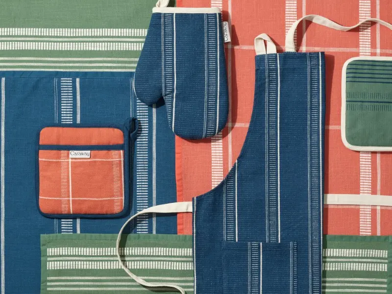 Linens Set - Navy - Detail