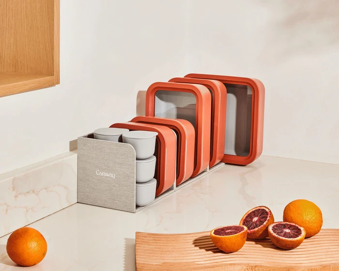 Food Storage Set - Perracotta - In Storage Organizer