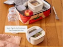 Mini Square Container - Cream - Travel Lifestyle