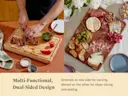 Prep & Serve Butcher Block Set - Split Tabletop