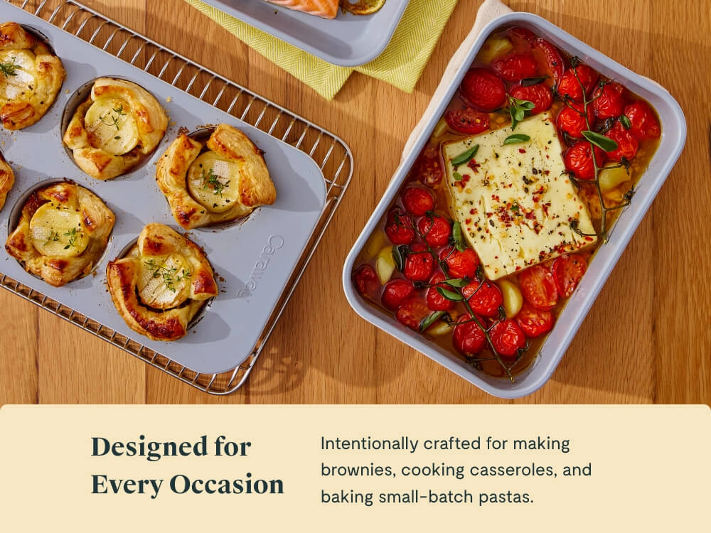 Small Rectangle Pan - Gray - Countertop Lifestyle