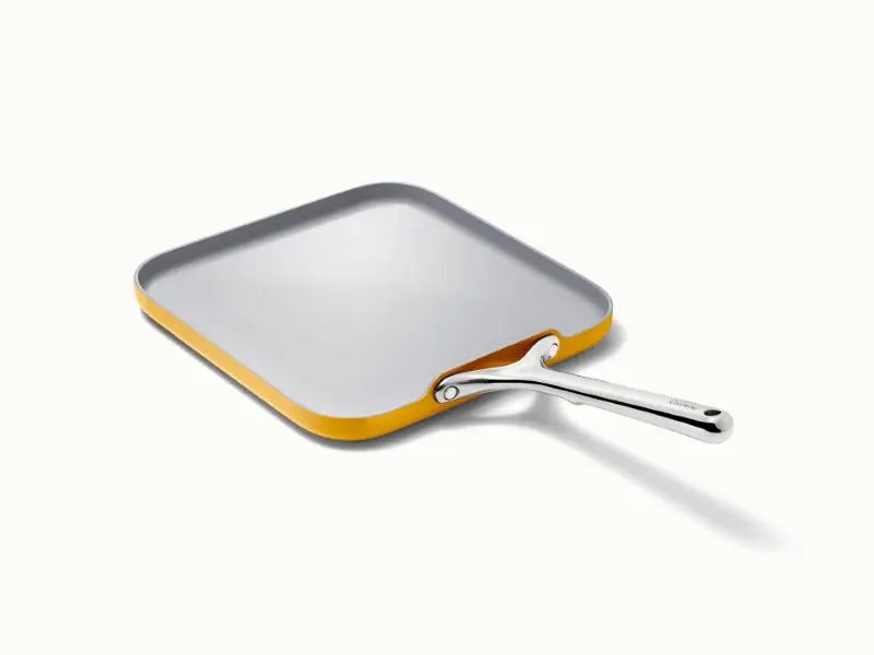 Square Griddle Pan - Marigold - Hero