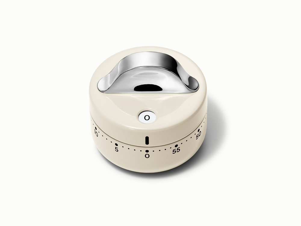 Mechanical Kitchen Timer | 1 Hour Battery-Free Dial Timer | Caraway