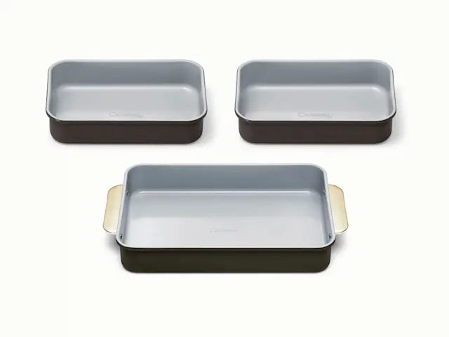 Rectangle Pan Trio - Black - Hero