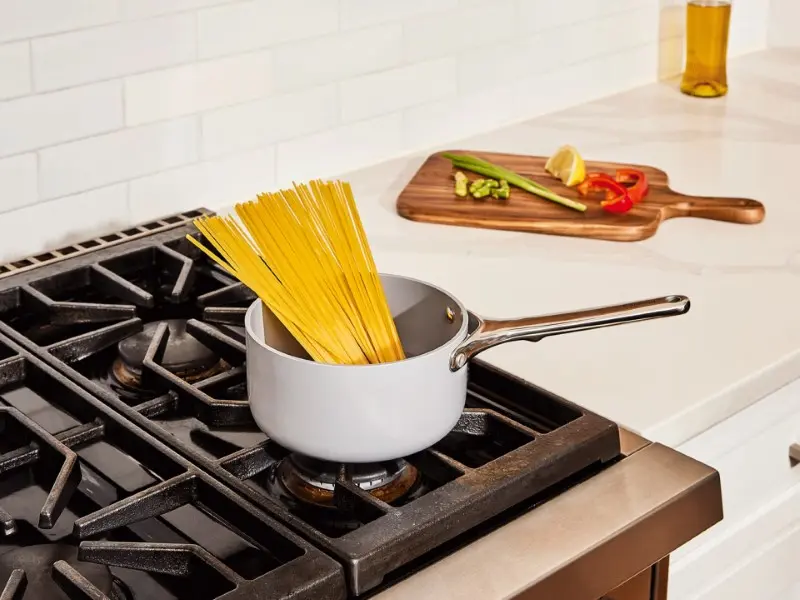 Mini Sauce Pan - Gray - Lifestyle