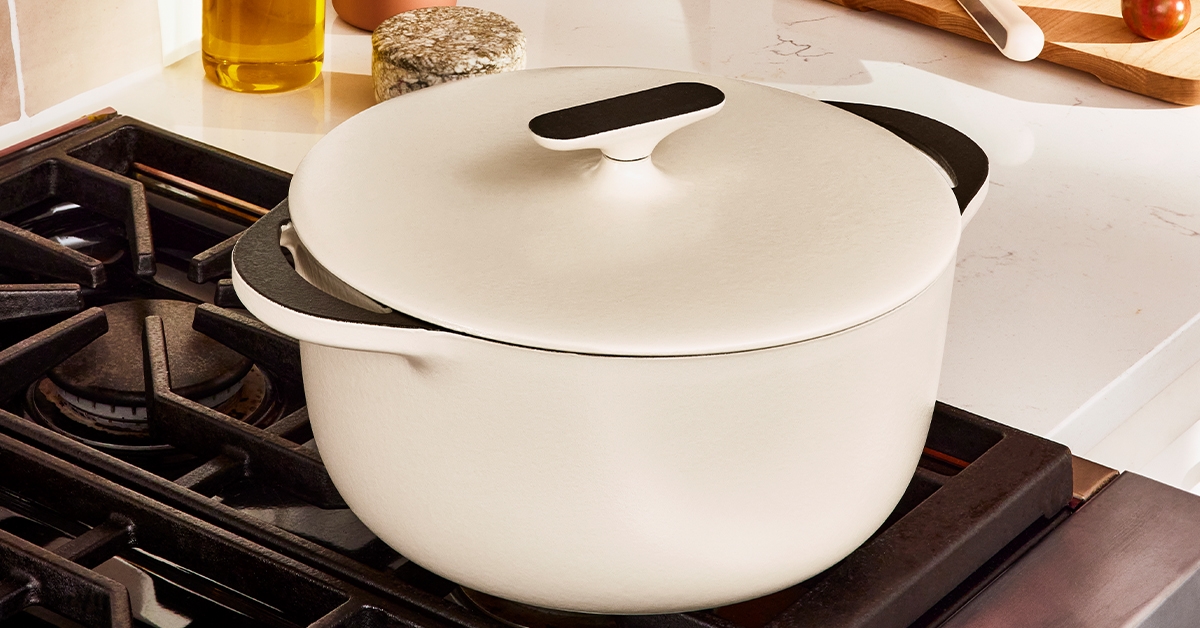 6.5 qt Enameled Cast Iron Dutch Oven | Caraway