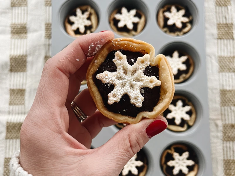 Holiday Mini Pies - Final Product