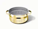 Large Steamer - Glossy Gold - Hero