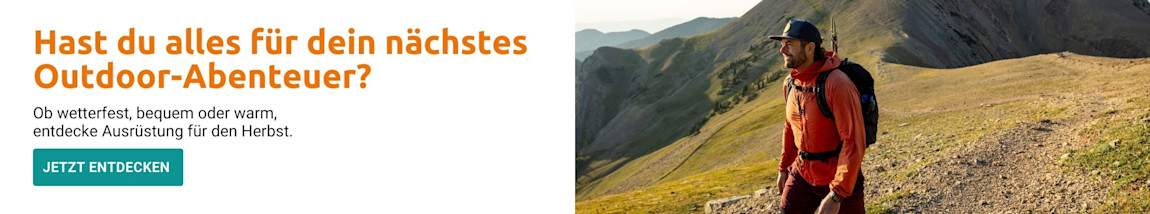 Seasonal category banner for hiking