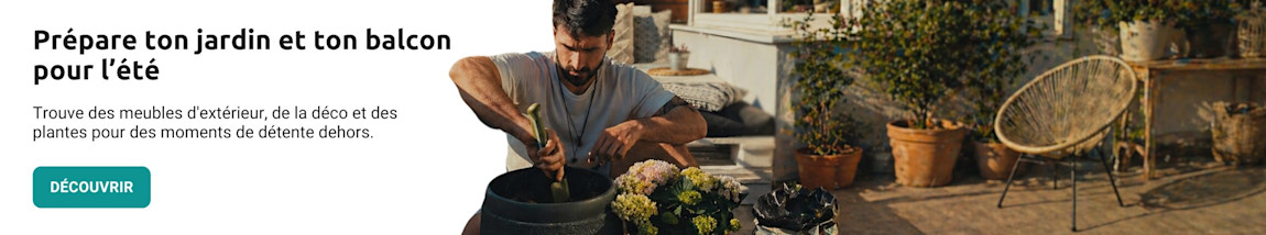 Homepage Banner for the category Balcon & garden