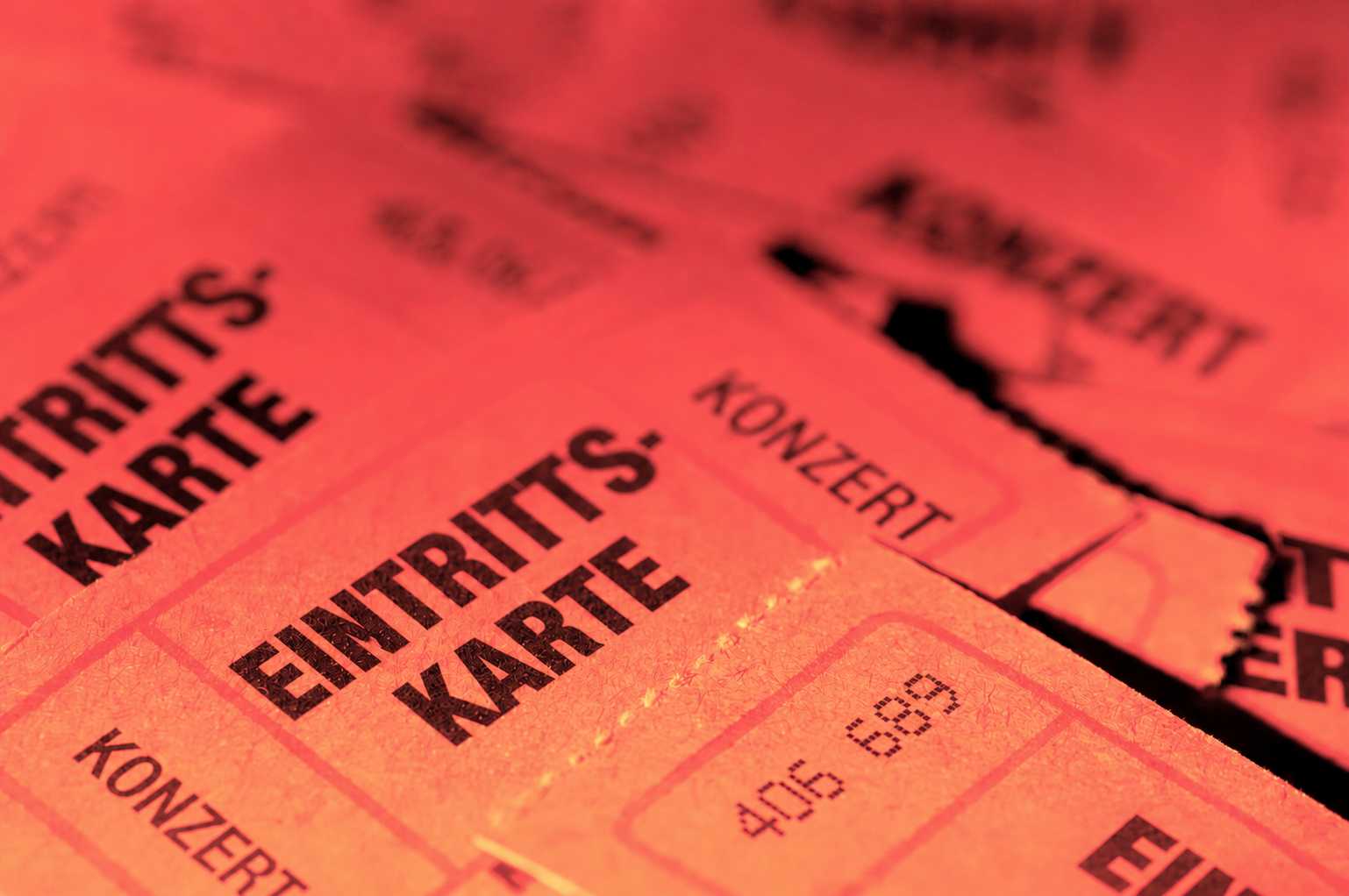 Tickets für Events und Konzerte occasion kaufen auf Ricardo