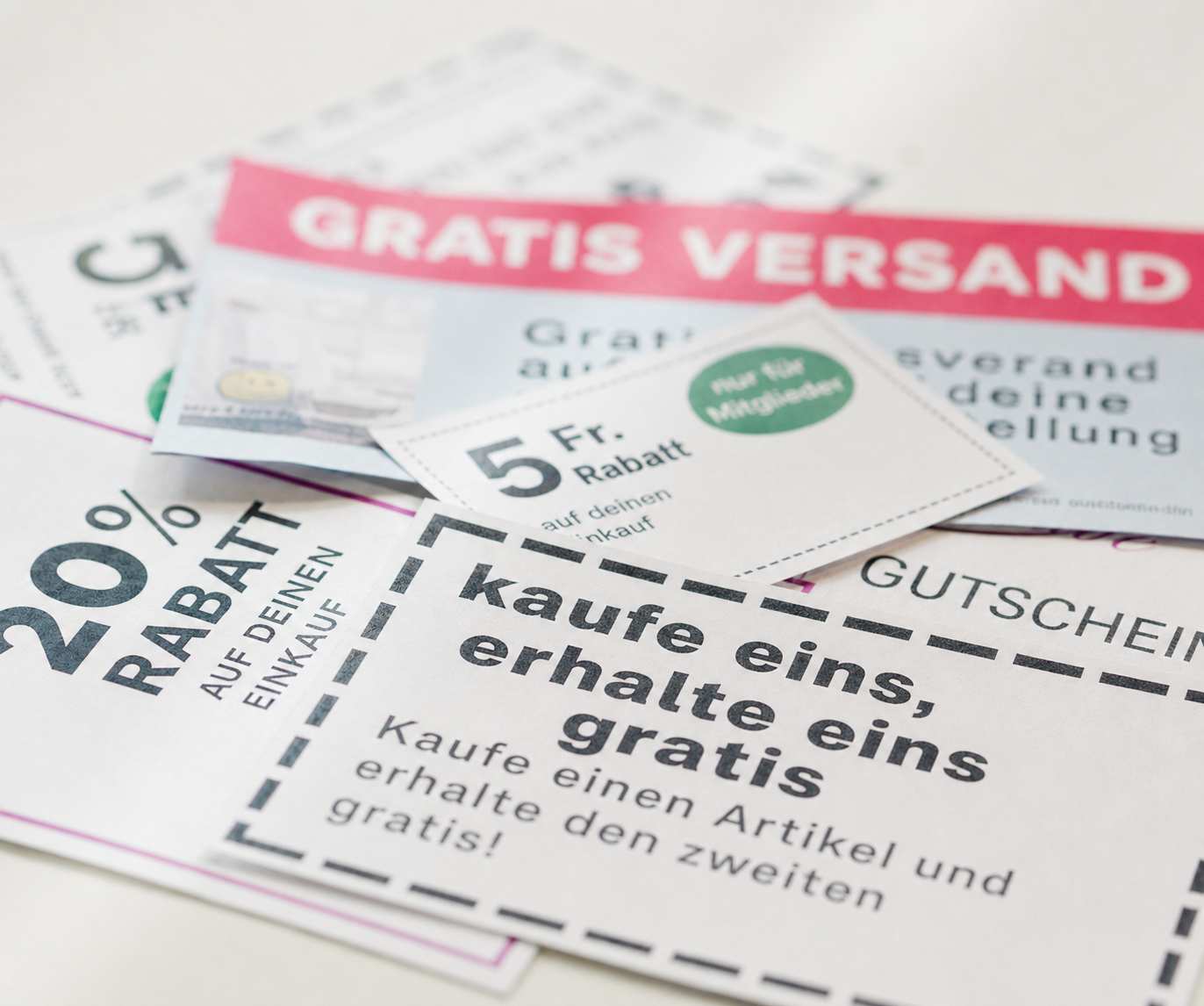 Gutscheine und Rabatte auf Ricardo entdecken
